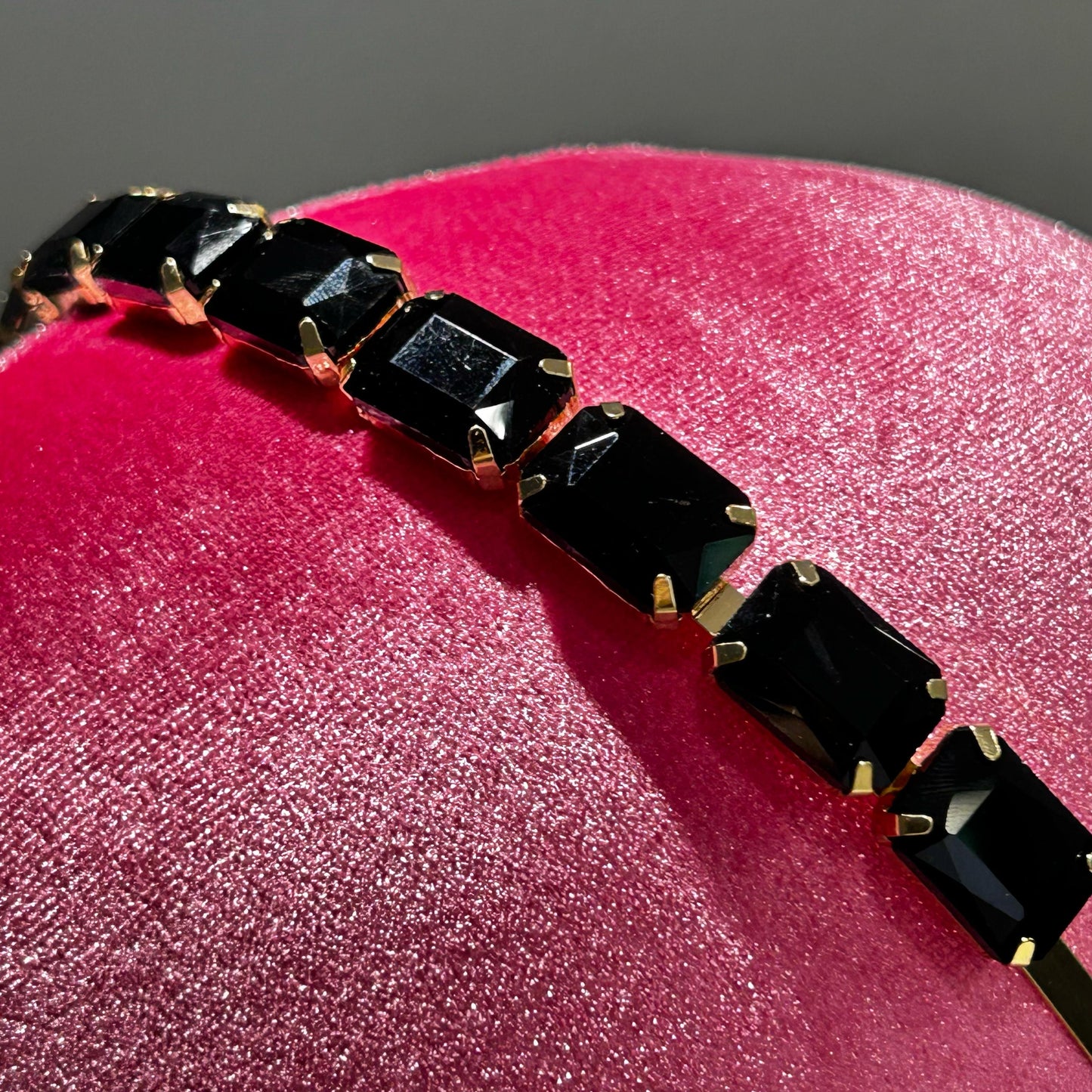 Cerchietto black cubik