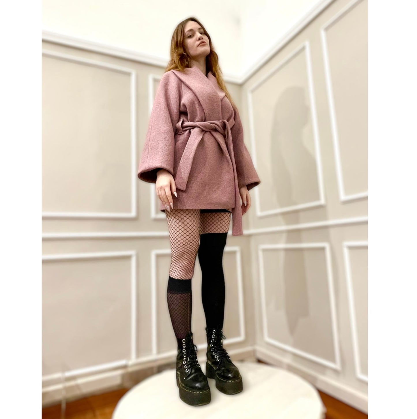 CAPPOTTO MORBIDO IN MICRO BOUCLE'