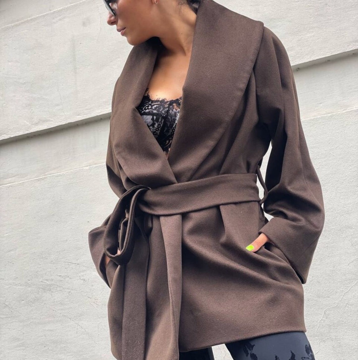 CAPPOTTO MORBIDO IN CASHMERE LORO PIANA