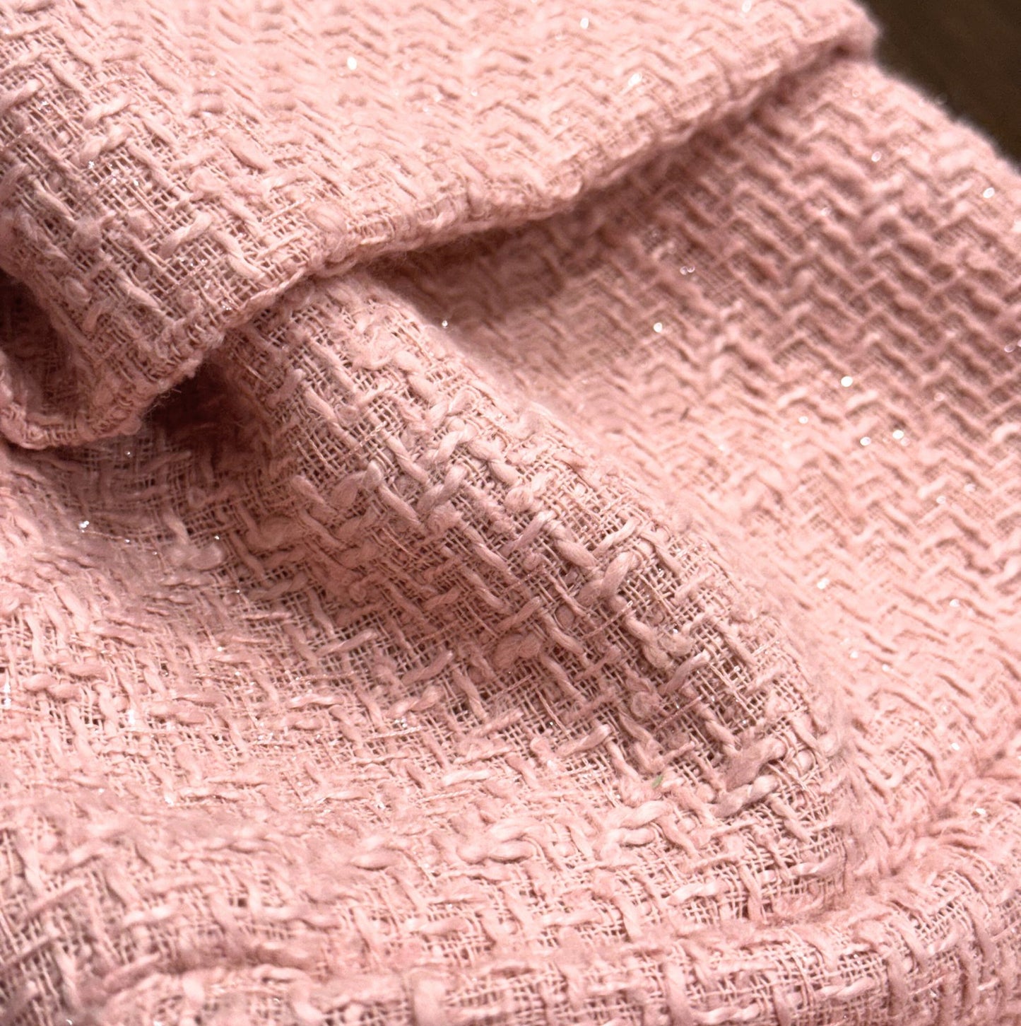 GIACCA RED CARPET TWEED ROSA LUREX