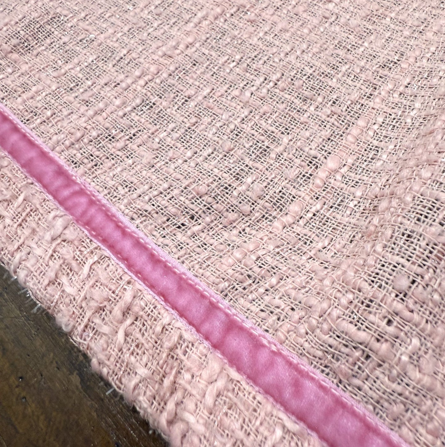 GIACCA RED CARPET TWEED ROSA LUREX