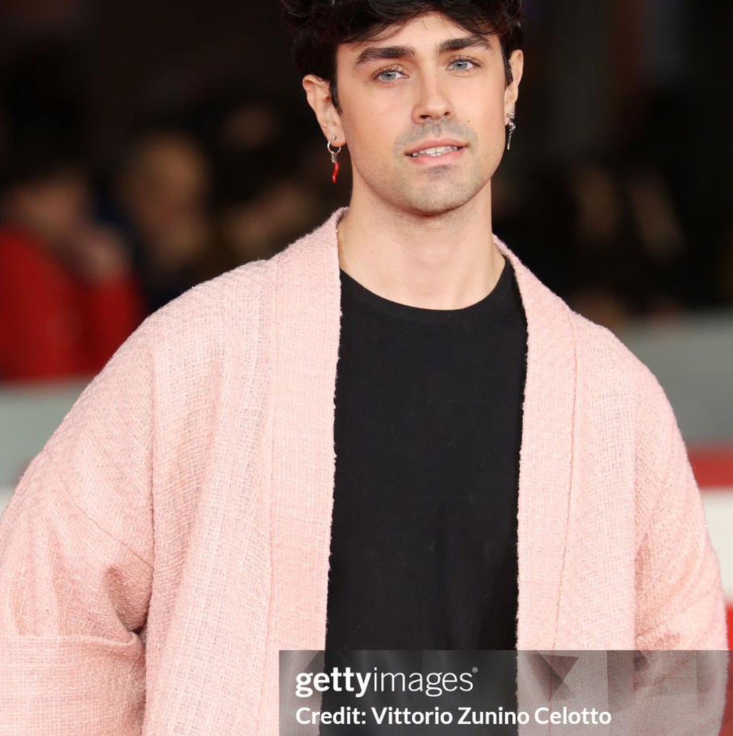 GIACCA RED CARPET TWEED ROSA LUREX