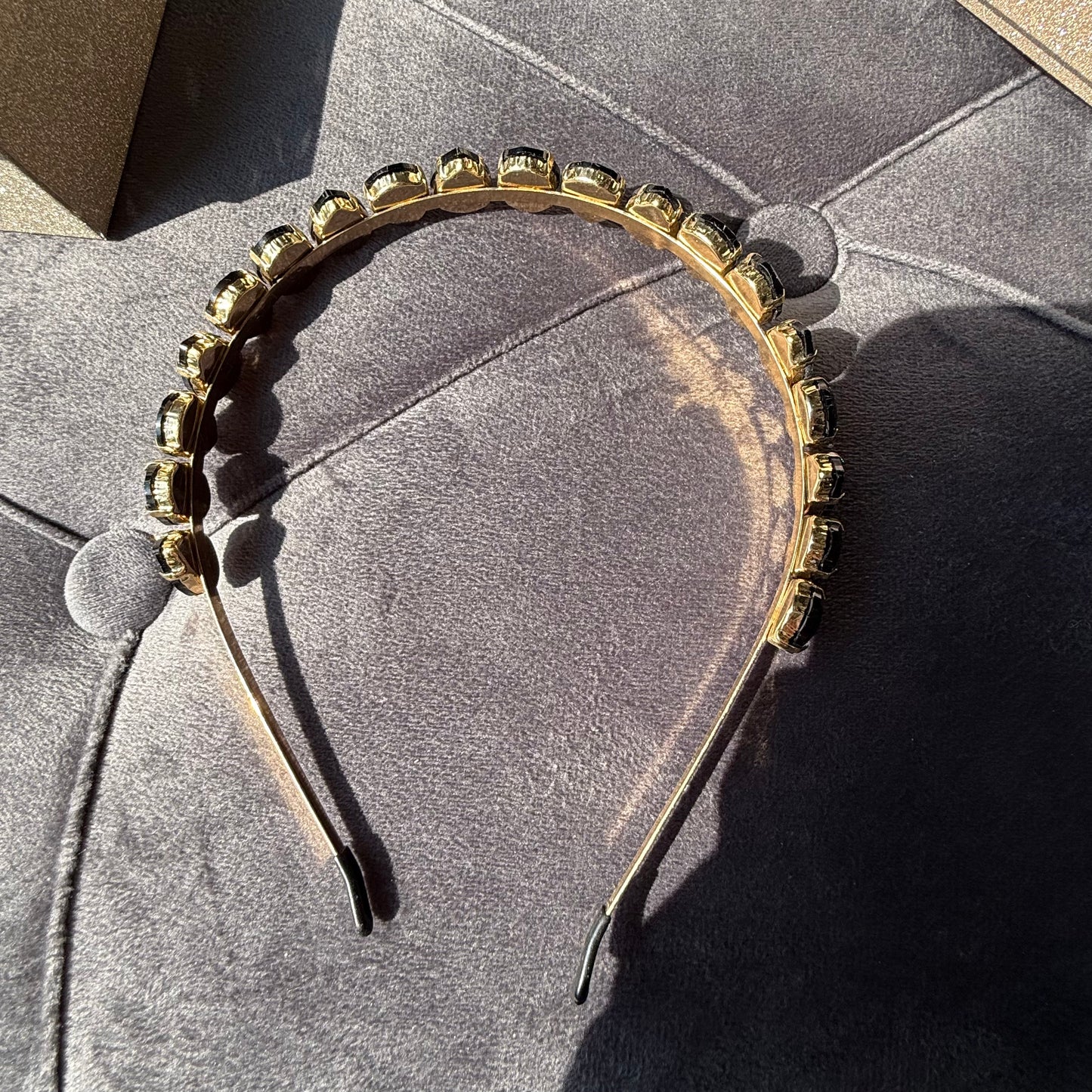 Cerchietto black goccia