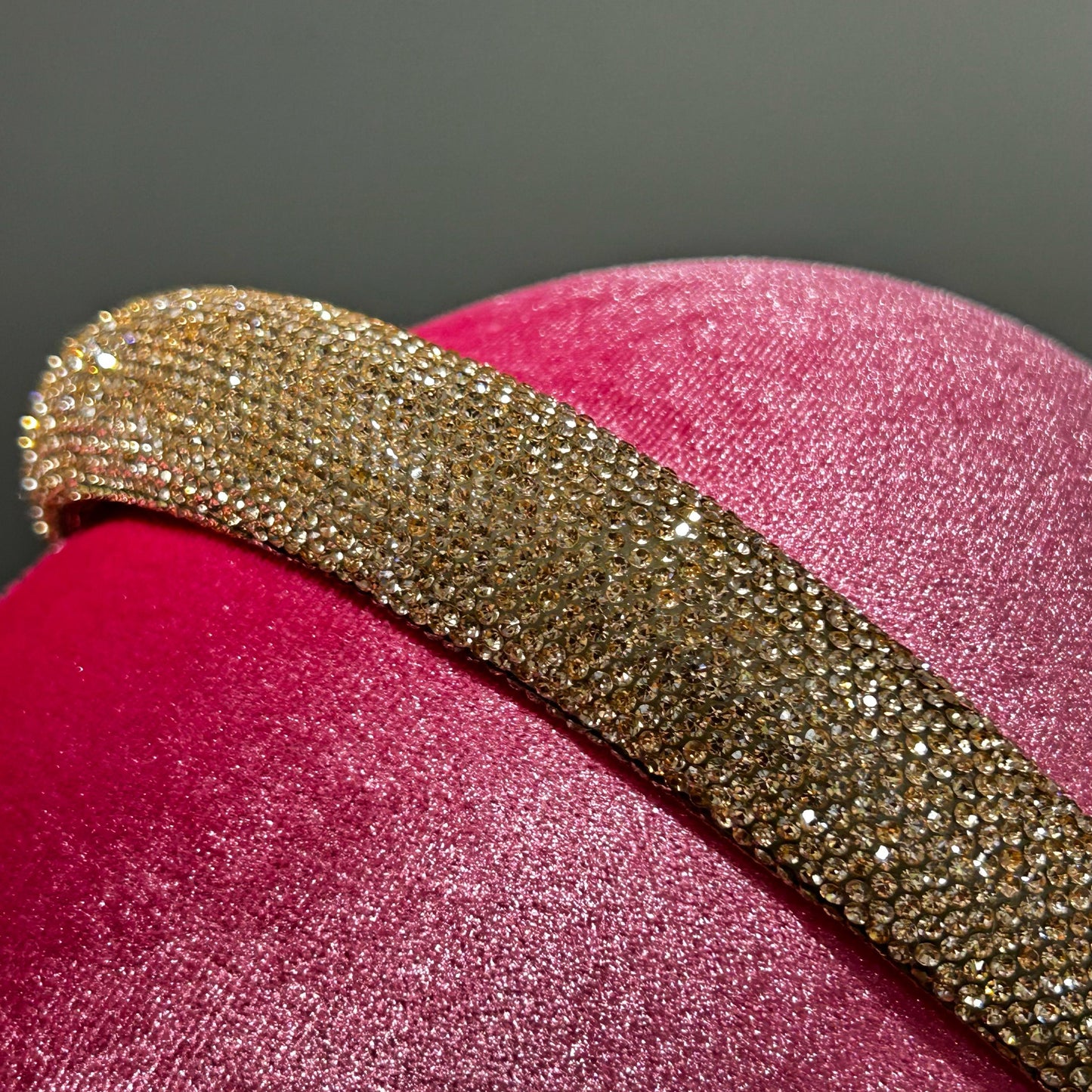 Cerchietto strass gold