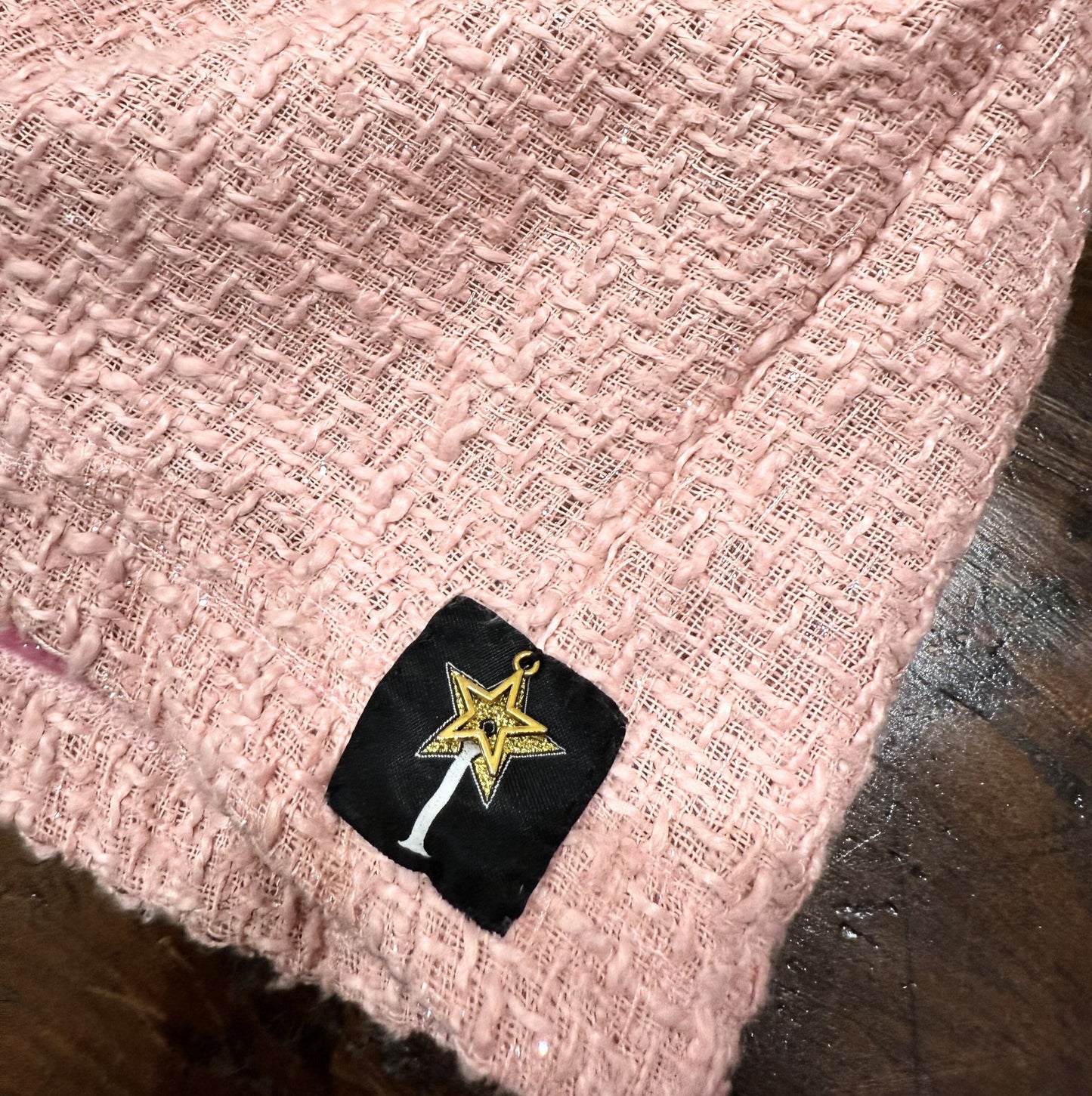 GIACCA RED CARPET TWEED ROSA LUREX